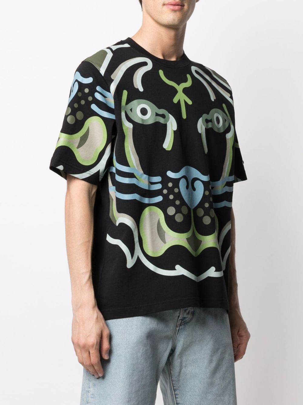 K-Tiger print oversized T-shirt - Image 2