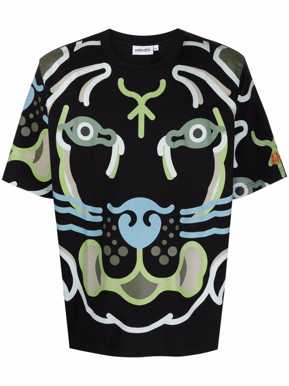 K-Tiger print oversized T-shirt